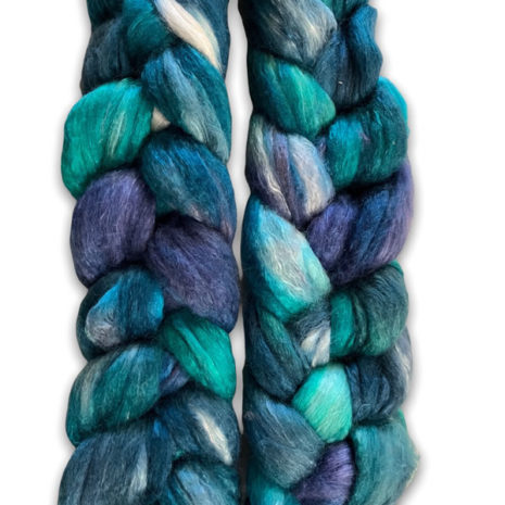 Polwarth / Mulberry silk spinning fibre