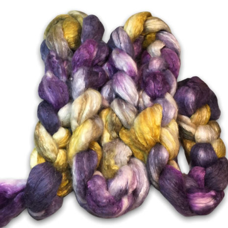 Polwarth / Mulberry silk fibre
