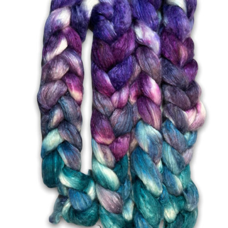 Polwarth / Mulberry silk fibre