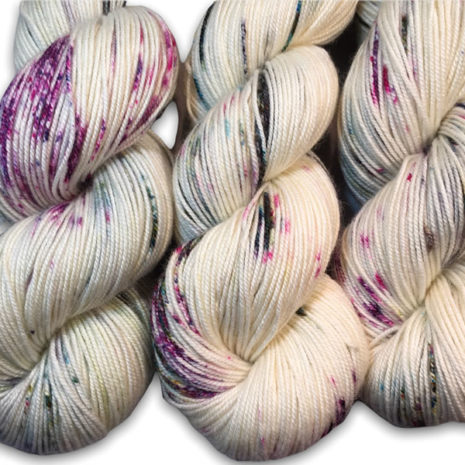 Fingering weight bfl silk nylon sock yarn