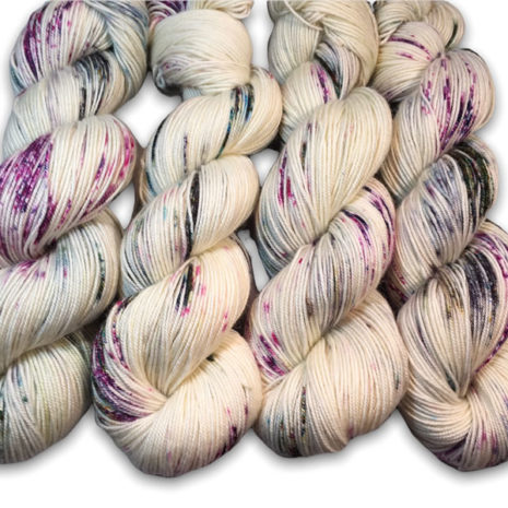 Fingering weight bfl silk nylon sock yarn