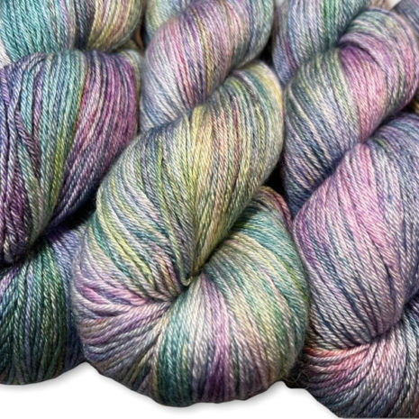 Fingering weight 4 ply bfl silk