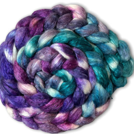 Polwarth / Mulberry silk spinning fibre