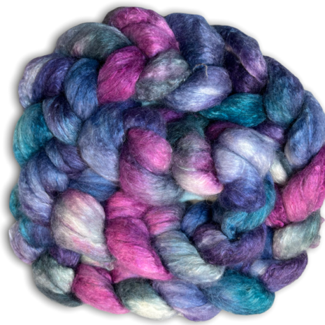 bfl mulberry silk combed top