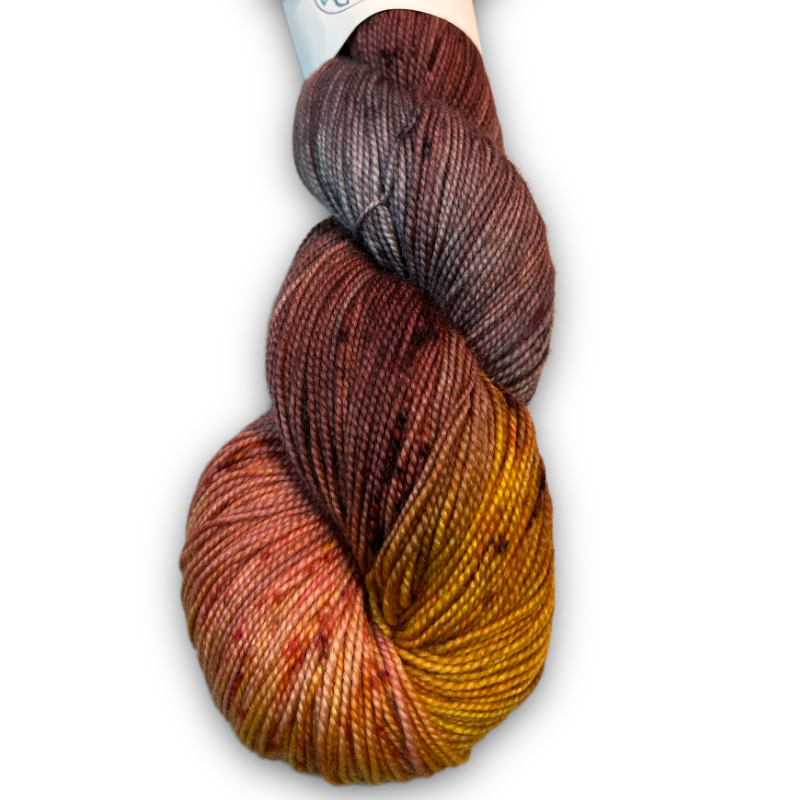 BFL high twist sock yarn