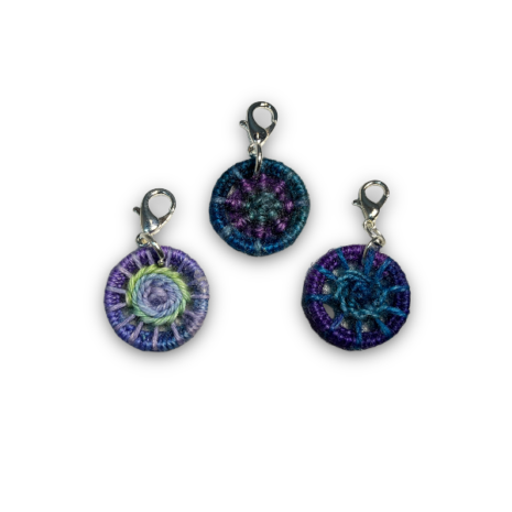 Dorset button stitch marker