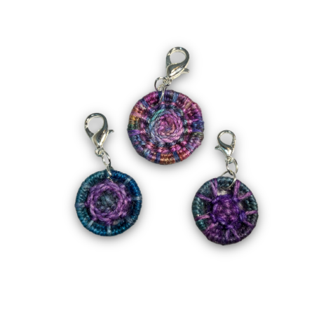 Dorset button stitch marker