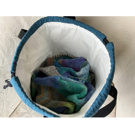 large drawstring tote ideal for crafts or beach bag