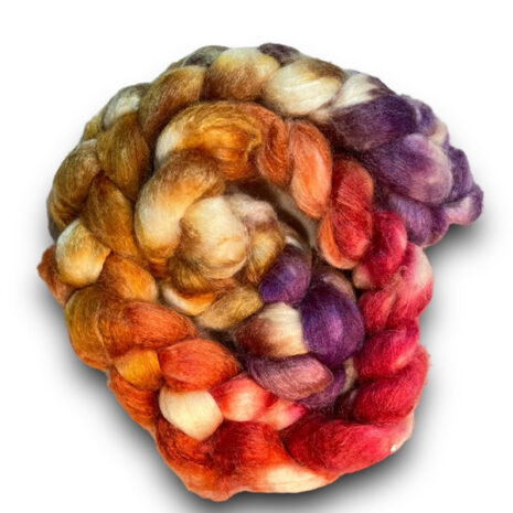 Merino bamboo and nylon spinning fibre