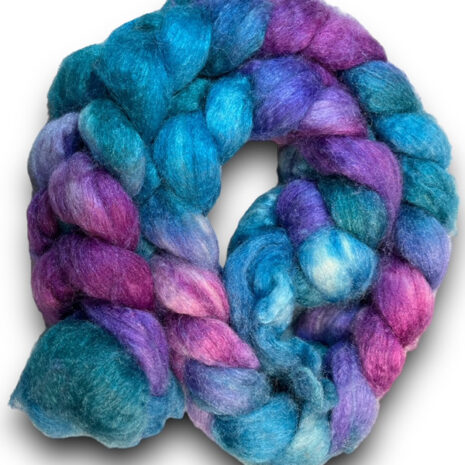 Merino bamboo and nylon spinning fibre