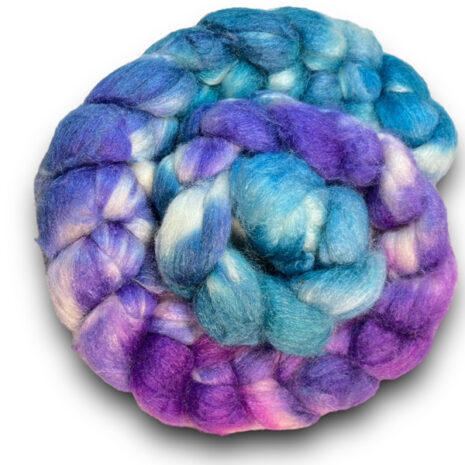 Merino bamboo and nylon spinning fibre