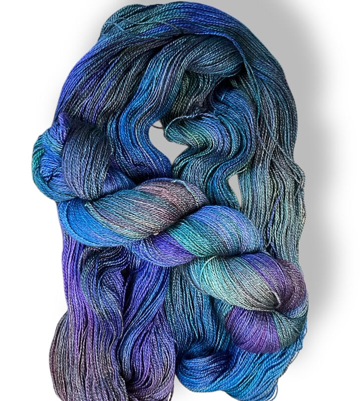 BFL silk lace weight