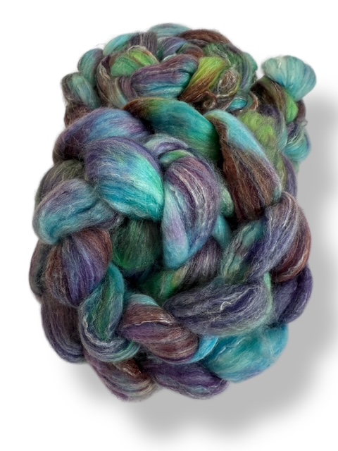 superwash merino, bamboo and nylon