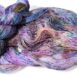 Speckle pink purple 4 ply merino nylon